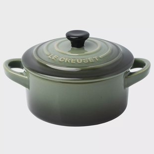 Le Creuset Les Céramiques mini cocotte 71901101730100 Thyme, 10 cm, 0,25L