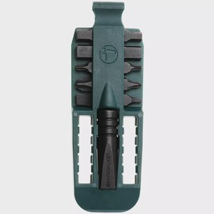 Leatherman Bitkit #3, Forest Green, Black Bit Driver, 931063