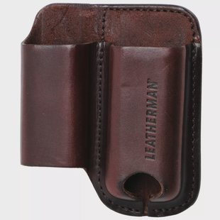 Leatherman Premium Leather Sheath Medium 934950, Dark Brown, foedraal