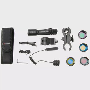 Ledlenser TAC6R Outdoor Set 503294 tactische oplaadbare zaklamp, 2000 lumen