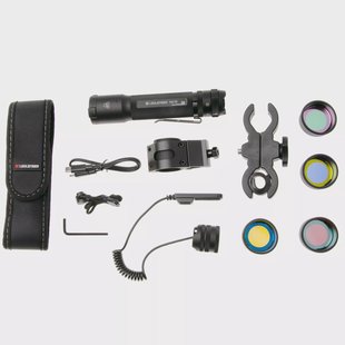 Ledlenser TAC7R Outdoor Set 503295 tactische oplaadbare zaklamp, 3200 lumen