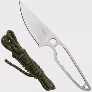 MKM Makro 1 Droppoint MA01-PAGR Satin M390, Green Paracord Handle, vaststaand mes, Jesper Voxnaes design