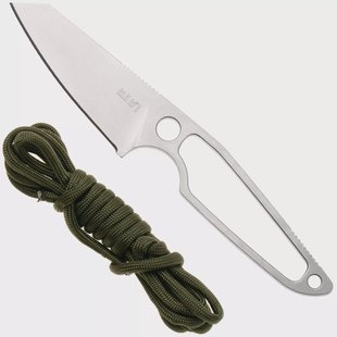 MKM Makro 2 Sheepsfoot MA02-PAGR Satin M390, Green Paracord Handle, vaststaand mes, Jesper Voxnaes design