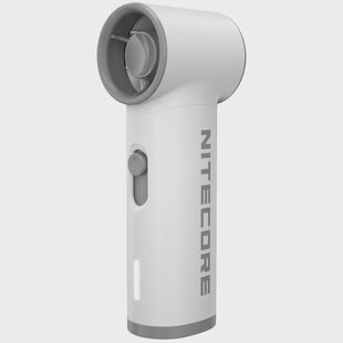 Nitecore NEF01 Lite High-Speed Handheld Fan, Frost White, ventilator