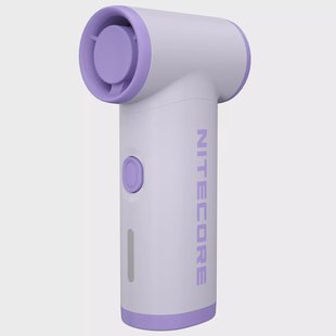 Nitecore NEF Nano High-Speed Handheld Fan, Light Violet, ventilator