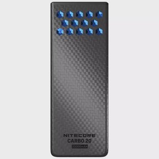 Nitecore CARBO 20 Powerbank, 20.000 mAh, blauw