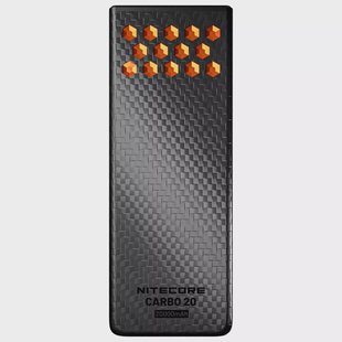 Nitecore CARBO 20 Powerbank, 20.000 mAh, oranje