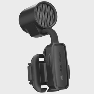 Nitecore NCF20 Lightweight Outdoor Clip-on Fan, Classic Black, ventilator