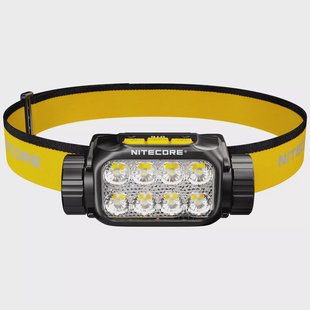Nitecore UT6 UHE LED Trail Running hoofdlamp, Black, 1600 lumen