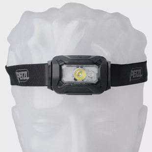 Petzl Aria 1R RGB, E069DB00 hoofdlamp, zwart, 475 lumen