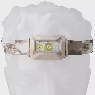 Petzl Aria 2R RGB, E070DA01 hoofdlamp, camo, 625 lumen