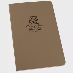 Rite in the Rain Tactical Field Book 980T, 4 5/8 x 7, Tan, notitieboek