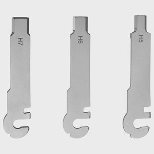 Roxon Flex FT05 5mm Hex Wrench, 6mm Hex Wrench, 7mm Hex Wrench, 3 vervangbare tools voor Flex-systeem