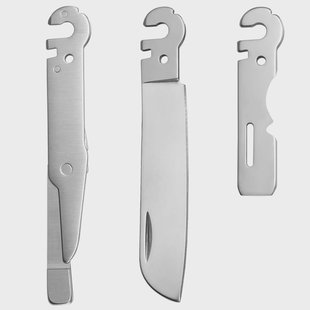 Roxon Flex FT10 Wood Carving Chisel, Wire Stripper, Sheepsfoot Blade, Scissors, 3 vervangbare tools voor Flex-systeem