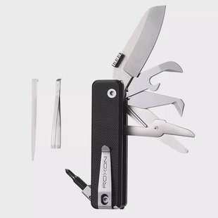 Roxon Flex Mini Companion S504G Black G10, modulaire multitool