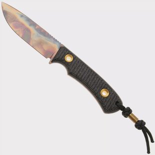 TRC Knives Polheim PLH-APO-BCM Apocalyptic CPM Magnacut, Black Canvas Micarta, survivalmes