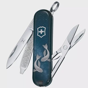 Victorinox Classic SD Zodiac Signs 2026, Pisces 0.6223.2PIS Zwitsers zakmes