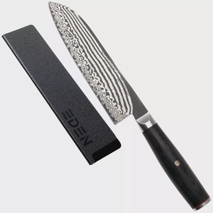 Miyabi 5000FCD santoku 18 cm, 34684-181 met GRATIS Eden mesbeschermer
