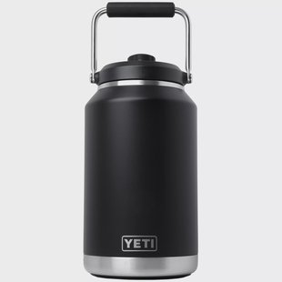 Yeti Rambler Jug 1 Gallon, Black, thermoskan, 3.8L