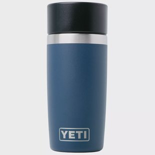 Yeti Rambler Travel Bottle 12oz Commuter Cap, Navy Blue, reisthermosfles met draaidop, 355 ml