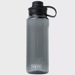 Yeti Yonder Water Bottle 34oz Tether Cap, Charcoal Grey, waterfles met lusdop, 1L