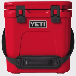 Yeti Roadie 24L Cooler, Rescue Red, koelbox met schouderband