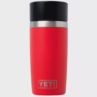 Yeti Rambler Travel Bottle 12oz Commuter Cap, Rescue Red, reisthermosfles met draaidop, 355 ml