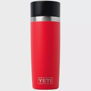 Yeti Rambler Travel Bottle 16oz Commuter Cap, Rescue Red, reisthermosfles met draaidop, 473 ml