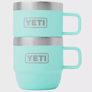 Yeti Rambler Stackable Mugs 6oz, Seafoam, stapelbare thermosmokken, 177 ml