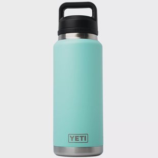 Yeti Rambler Bottle 36oz Chug Cap, Seafoam, thermosfles met drinkdop, 1L