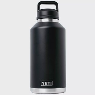 Yeti Rambler Bottle 64oz Chug Cap, Black, thermosfles met drinkdop, 1.9L