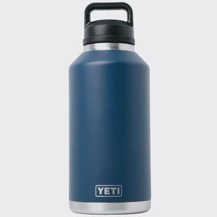 Yeti Rambler Bottle 64oz Chug Cap, Navy Blue, thermosfles met drinkdop, 1.9L