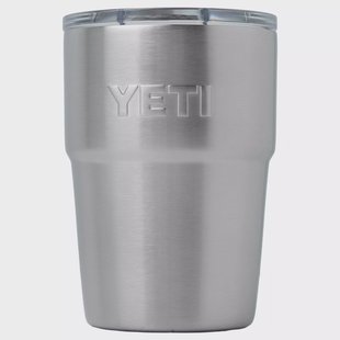 Yeti Rambler Stackable Cup 16oz Mag Slider Lid, Stainless Steel, stapelbare thermosbeker met deksel, 473 ml