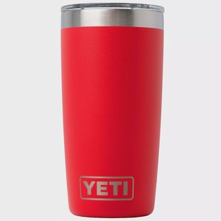 Yeti Rambler Tumbler Cup 10oz Mag Slider Lid, Rescue Red, thermosbeker met deksel, 295 ml