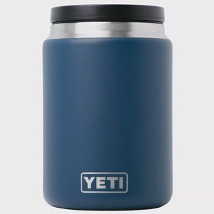 Yeti Rambler Food Jar 24oz Mag Vent Lid, Navy Blue, voedselcontainer met deksel, 710 ml