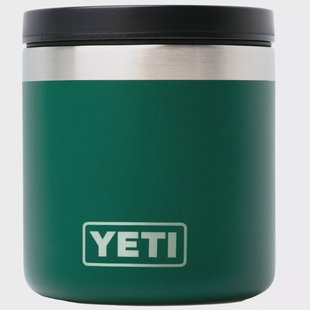 Yeti Rambler Food Jar 8oz Mag Vent Lid, Black Forest Green, voedselcontainer met deksel, 237 ml
