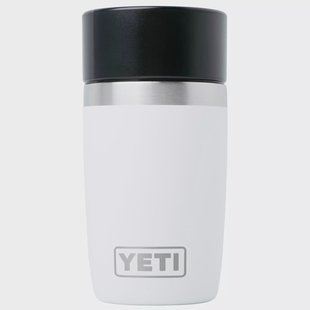 Yeti Rambler Travel Bottle 8oz Commuter Cap, White, reisthermosfles met draaidop, 237 ml