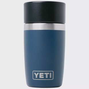 Yeti Rambler Travel Bottle 8oz Commuter Cap, Navy Blue, reisthermosfles met draaidop, 237 ml