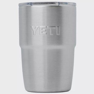 Yeti Rambler Stackable Cup 8oz Mag Slider Lid, Stainless Steel, stapelbare thermosbeker met deksel, 237 ml