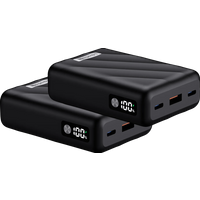 BlueBuilt Power Bank 10.000 mAh met Snelladen 30 Watt Duo Pack