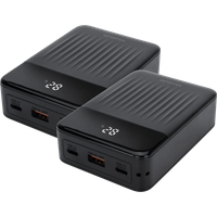 BlueBuilt Power Bank 20.000 mAh met Snelladen 20 Watt Duo Pack