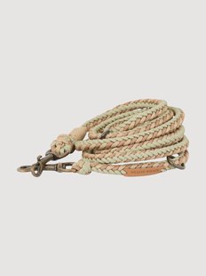 Handgemaakte paracord hondenriem Shire, verstelbaar