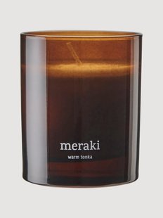 Geurkaars Warm Tonka (Grapefruit, Rose, Ambra)