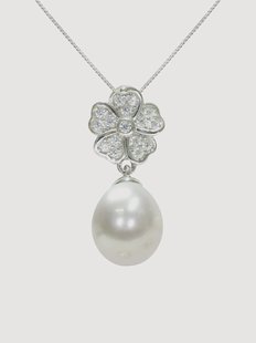 Handgemaakte zilveren ketting Vesper