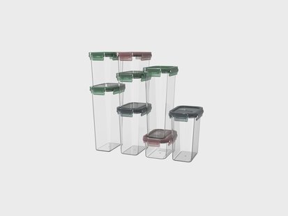 SILVERCREST Voorraadpotten set, 8-delig