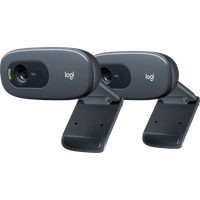 Logitech C270 HD-Webcam Duo Pack