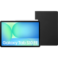 Samsung Galaxy Tab S10 FE 10,9 inch 128GB Wifi + 5G Grijs Enterprise Editie + Book Case
