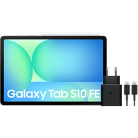 Samsung Galaxy Tab S10 FE 10,9 inch 128GB Wifi + 5G Grijs Enterprise Editie + Oplaadpakket