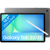 Samsung Galaxy Tab S10 FE 10,9 inch 128GB Wifi + 5G Grijs Enterprise Edition
