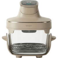 Seeger SGR1050SB Glass Air Fryer Beige